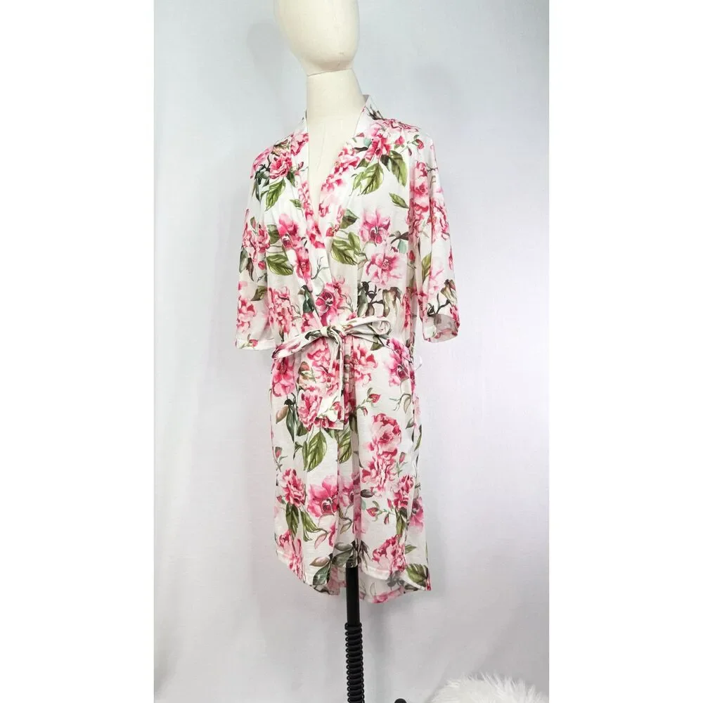 Show Me Your Mumu | Floral Brie Robe Garden of Blooms Cover Up Lounge | One Size